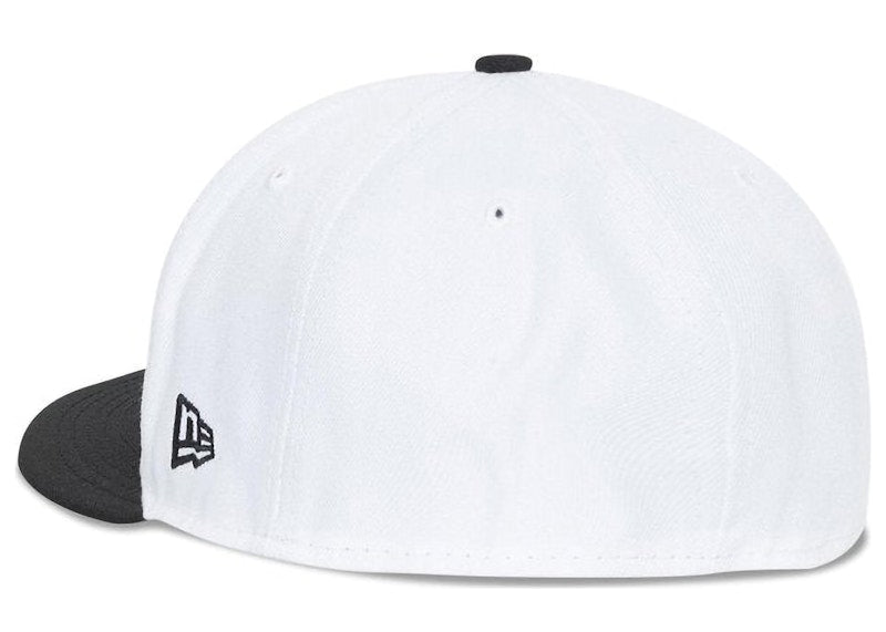 Stussy x New Era Curly S 59Fifty Fitted Cap White/Black