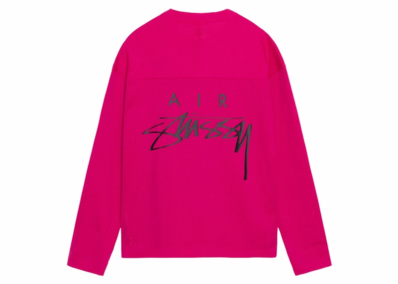 Stussy x Nike Dri-FIT Mesh Jersey (Asia Sizing) Fireberry