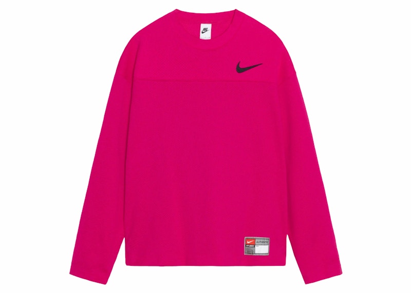 Stussy x Nike Dri-FIT Mesh Jersey (Asia Sizing) Fireberry