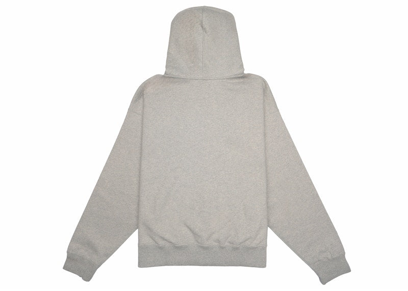 Stussy x Nike Fleece Zip Hoodie Grey Heather
