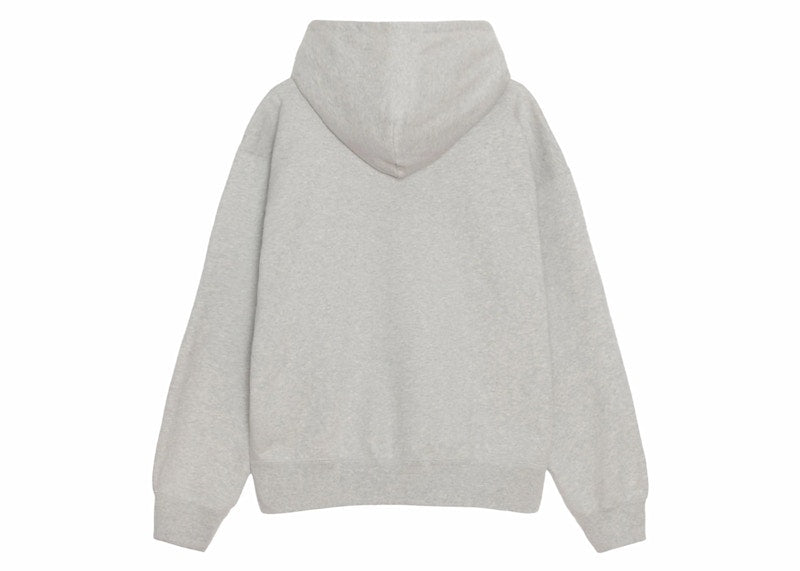 Stussy x Nike Fleece Zip Up Hoodie (Asia Sizing FW23) Grey