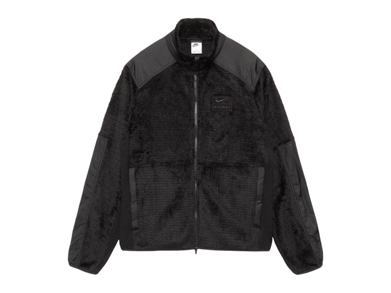 Stussy x Nike Full Zip Fleece Black