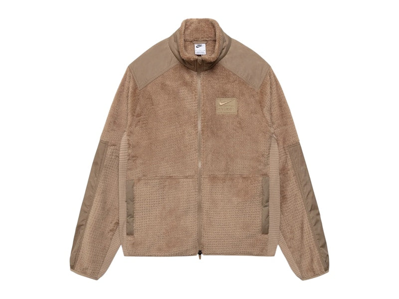 Stussy x Nike Full Zip Fleece Pine Nut