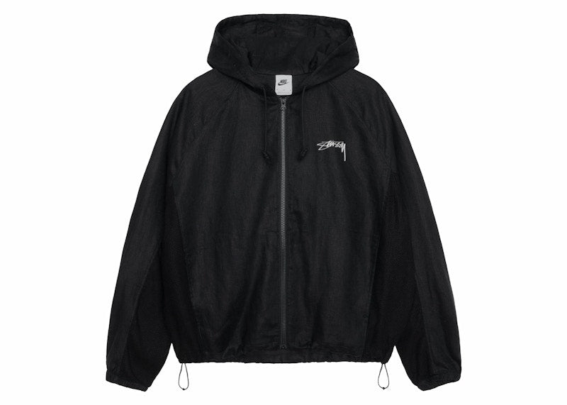Stussy x Nike Linen Shell Jacket (Asia Sizing) Black