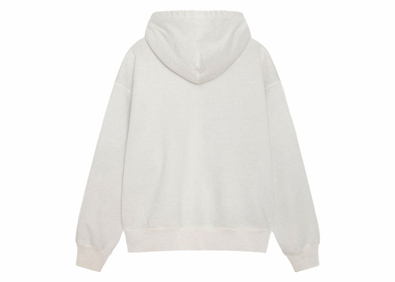 Stussy x Nike Pigment Dyed Fleece Zip Hoodie (SS24) Light Bone