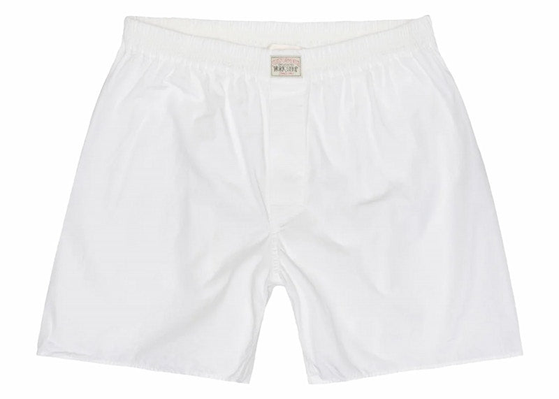 Stussy x Our Legacy Boxer Short White Airy Ripstop
