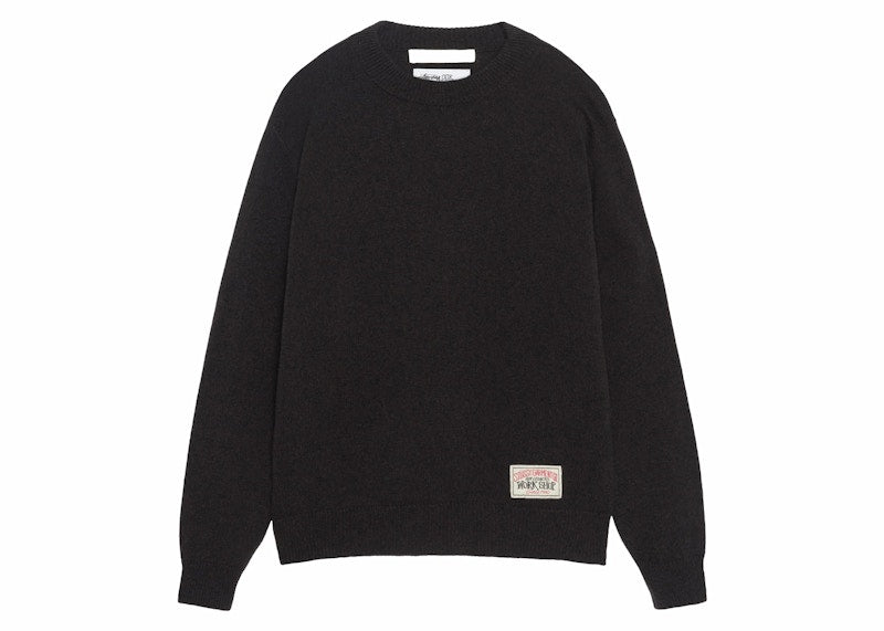 Stussy x Our Legacy Knitted Roundneck Dark Brown Surfman