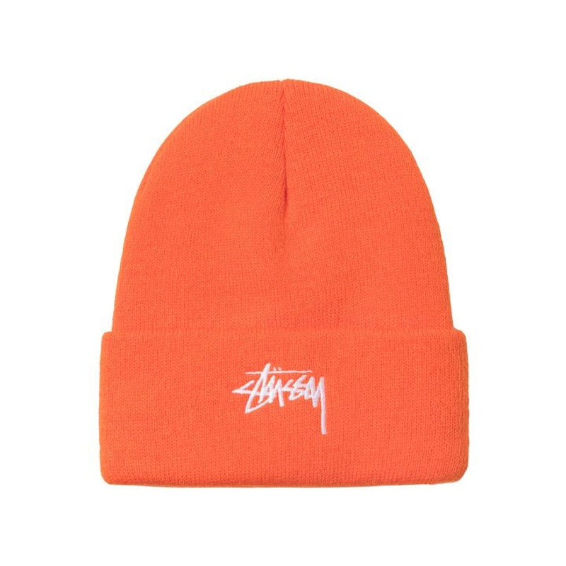 Stussy x Our Legacy Recycled Cotton Beanie Orange