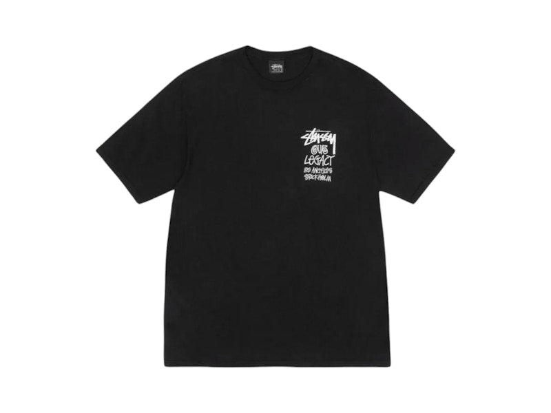 Stussy x Our Legacy Surfman Pigment Dyed Tee Black