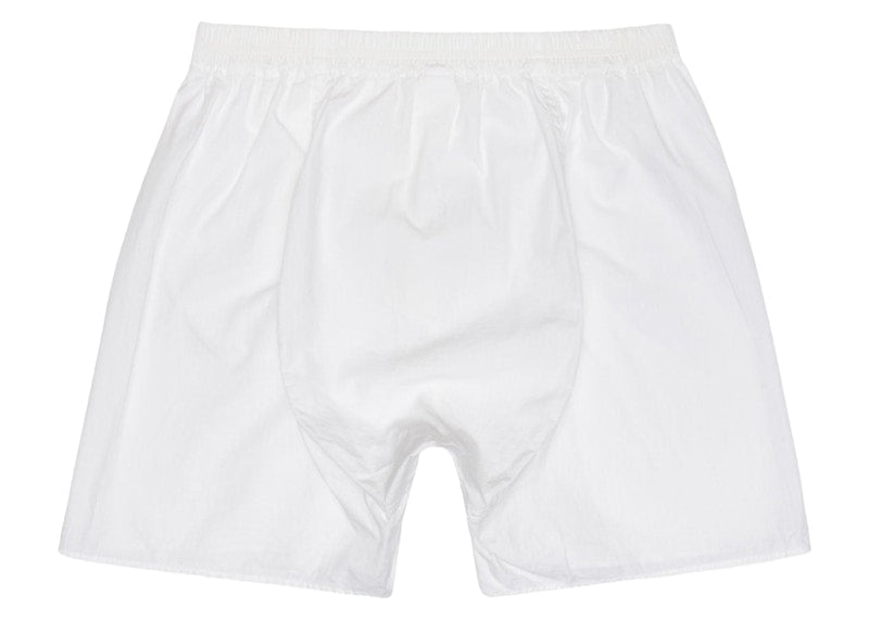 Stussy x Our Legacy Work Shop Boxer Short White Poplin