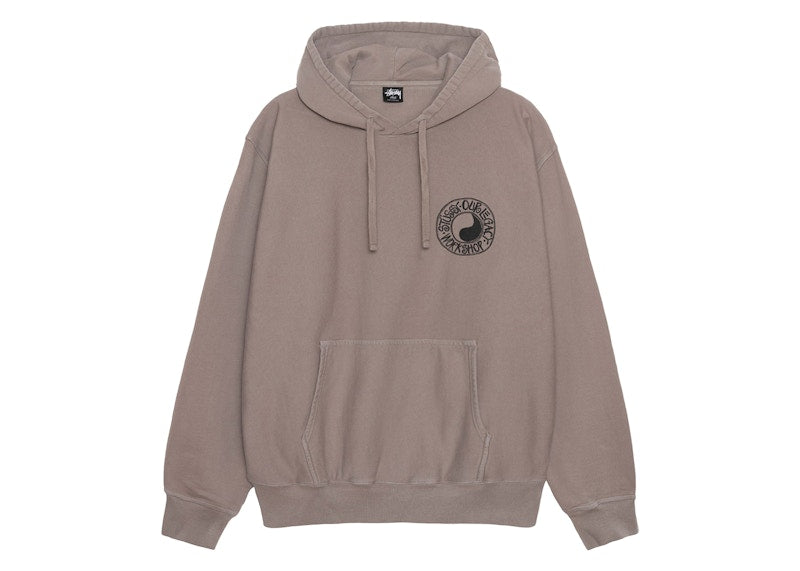 Stussy x Our Legacy Work Shop Buana Pigment Dyed Hoodie Taupe