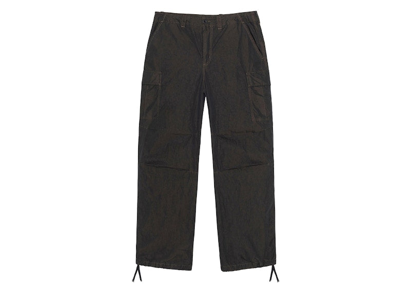 Stussy x Our Legacy Work Shop Cargo Pant Soot Black Solaro