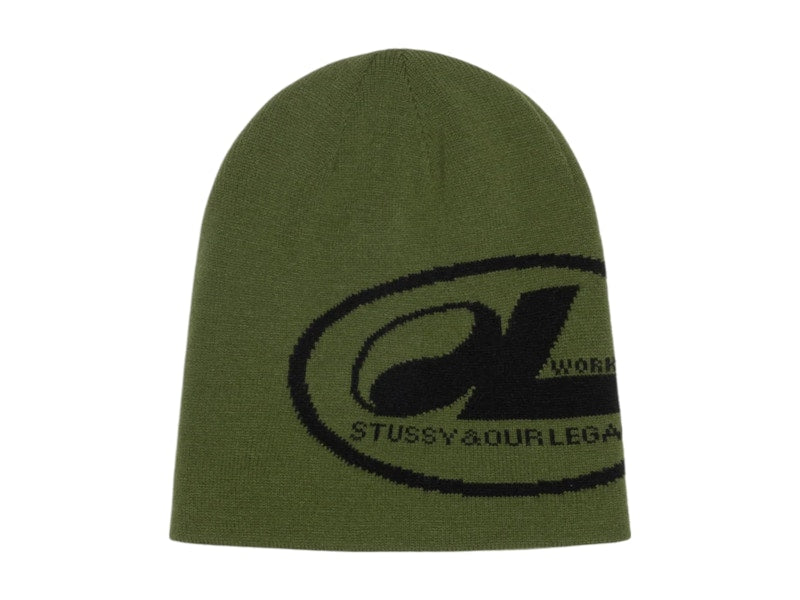 Stussy x Our Legacy Work Shop Oval Skullcap Army