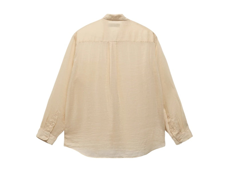 Stussy x Our Legacy Work Shop Shirt Sand Cotton Silk