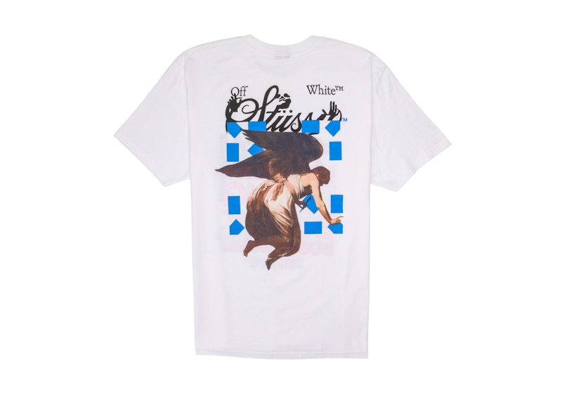 Stussy x Virgil Abloh World Tour Collection T-shirt White