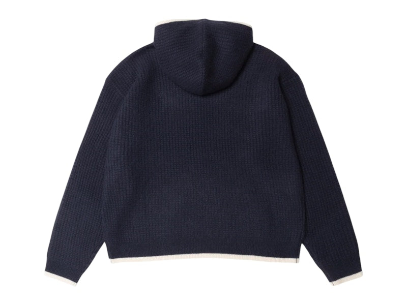 Stussy x Wales Bonner Cashmere Hoodie Navy