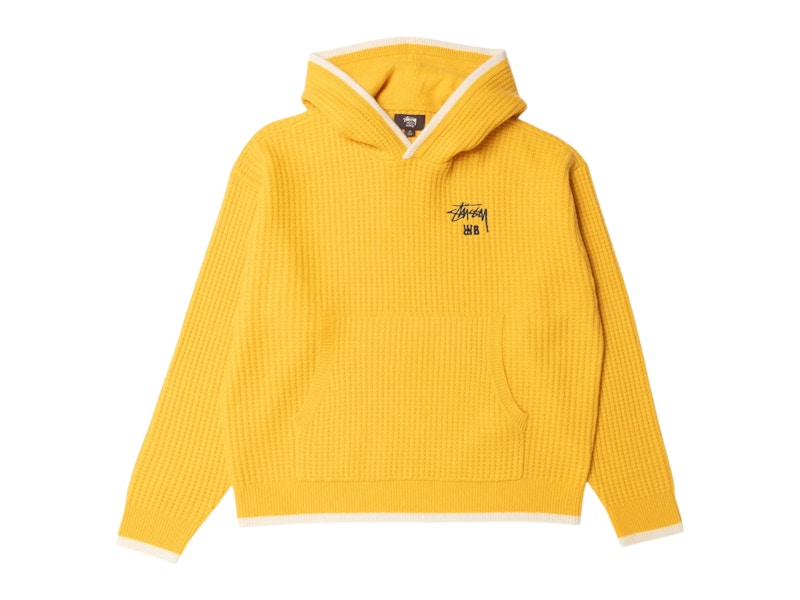 Stussy x Wales Bonner Cashmere Hoodie Yellow