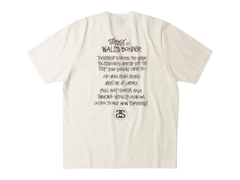 Stussy x Wales Bonner Ocean Song Tee Ivory