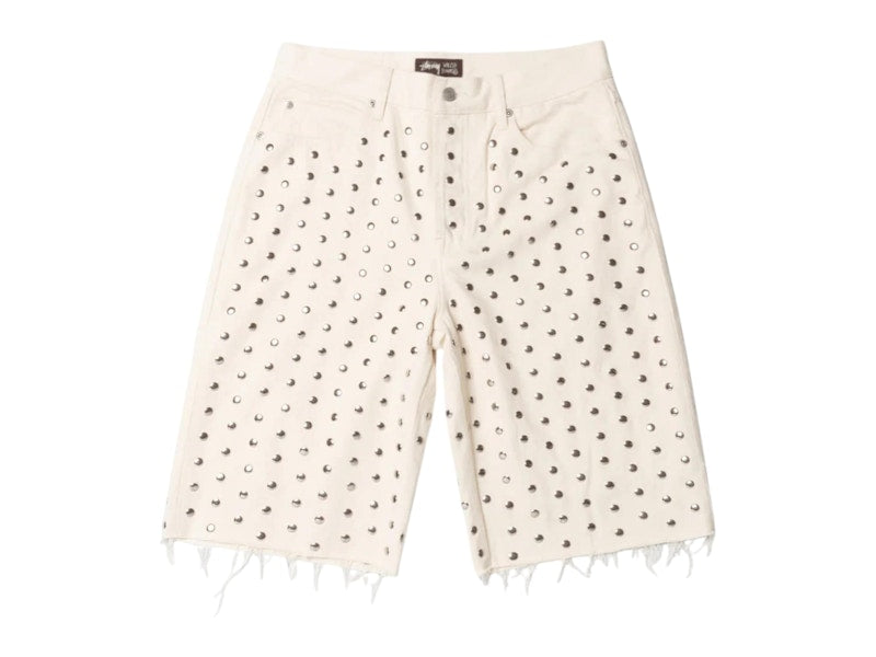 Stussy x Wales Bonner Studded Short Ivory