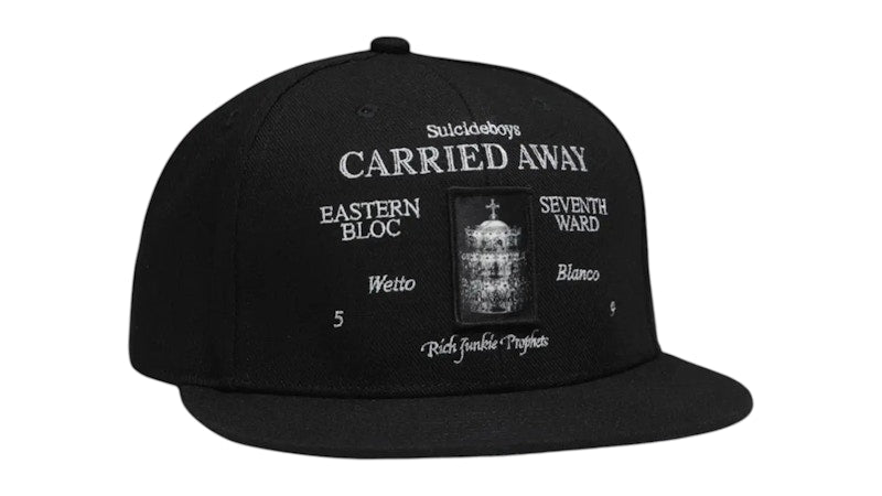 $uicideboy$ G59 Records Carried Away Fitted Hat Black