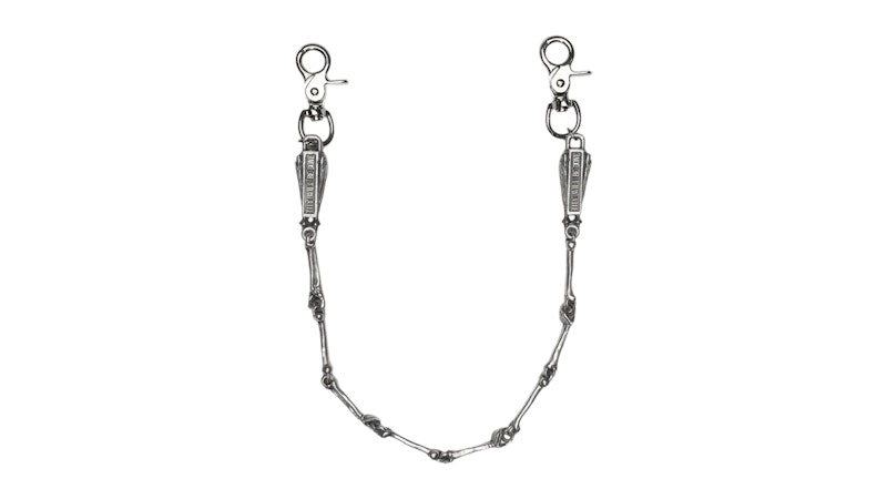$uicideboy$ G59 Records Crypt Keeper Wallet Chain Silver