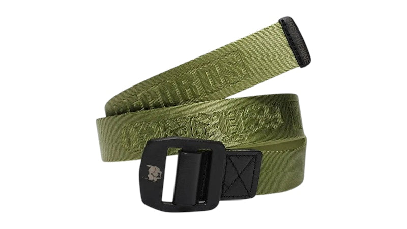 $uicideboy$ G59 Records Xerox Debossed Web Belt Green