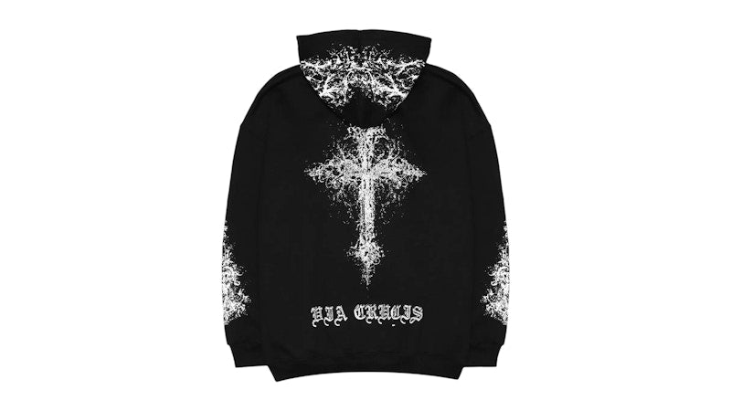 $uicideboy$ LB Crucis Hoodie Black