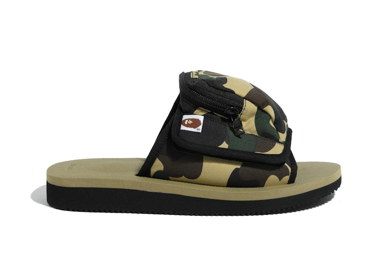 Suicoke Dao A Bathing Ape 1st Camo Yellow
