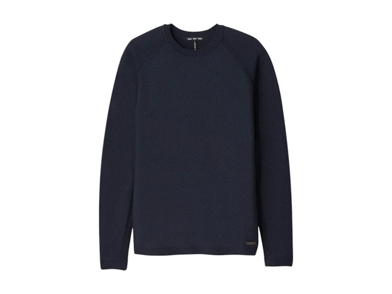 Sun Day Red x Tiger Woods 3D Knit Cashmere Crew Navy