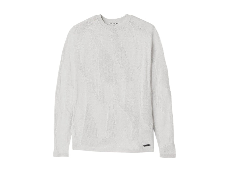 Sun Day Red x Tiger Woods 3D Knit Cashmere Tonal Camo Crew Moon