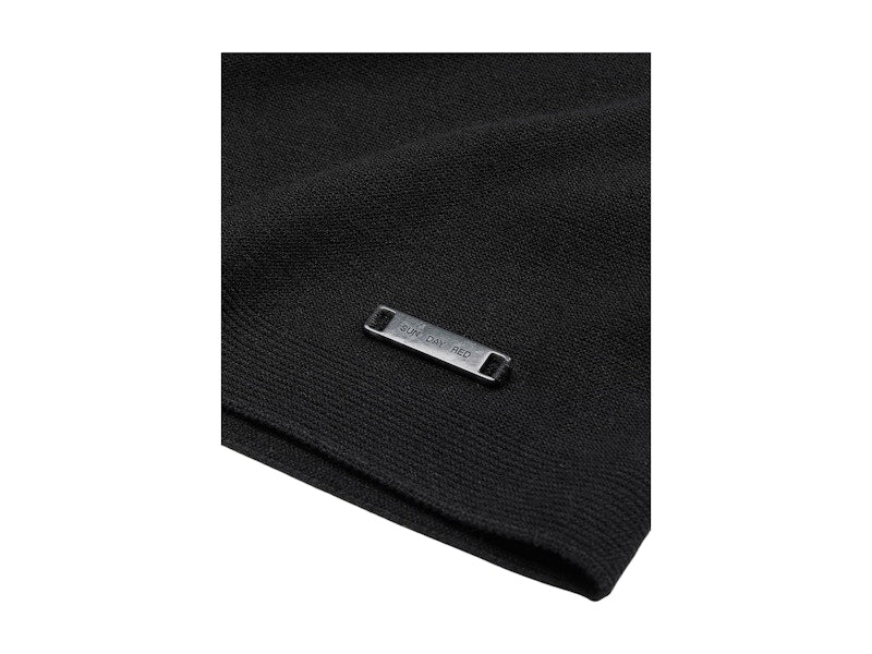 Sun Day Red x Tiger Woods 3D Knit Lightweight Quarter Zip Black