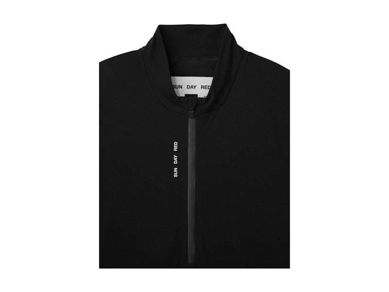 Sun Day Red x Tiger Woods 3L Wind/Rain Half Zip Jacket Black