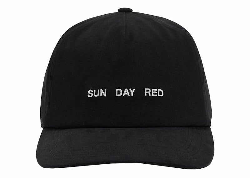 Sun Day Red x Tiger Woods Perforated Snapback Hat Black