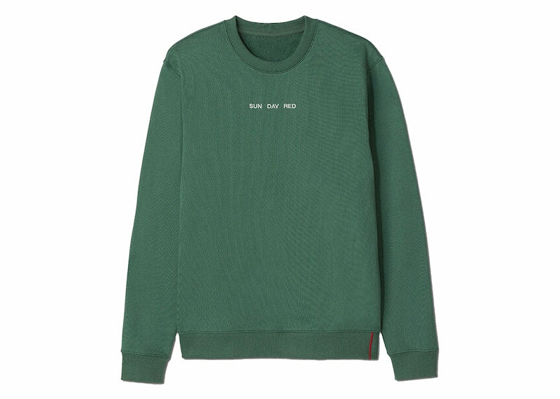 Sun Day Red x Tiger Woods Pines Luare Heavyweight Crew Pine/Needle