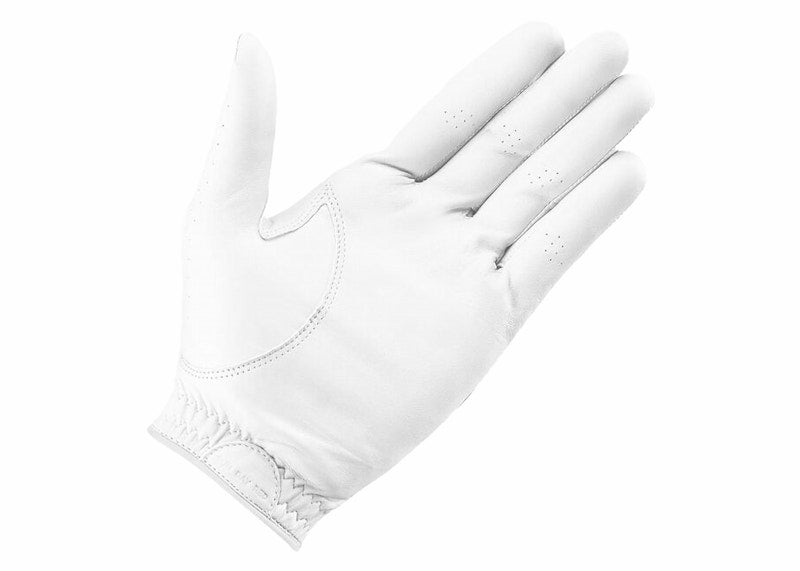 Sun Day Red x Tiger Woods Tour Leather Left Glove White