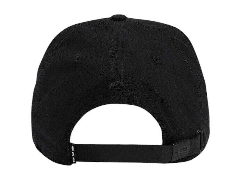 Sun Day Red x Tiger Woods Wordmark Adjustable Dad Hat Black