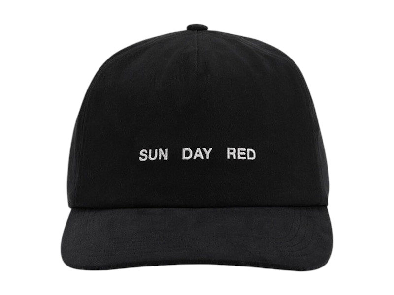 Sun Day Red x Tiger Woods Wordmark Adjustable Dad Hat Black