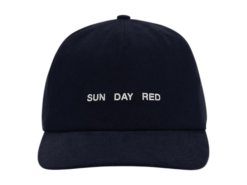 Sun Day Red x Tiger Woods Wordmark Adjustable Dad Hat Navy