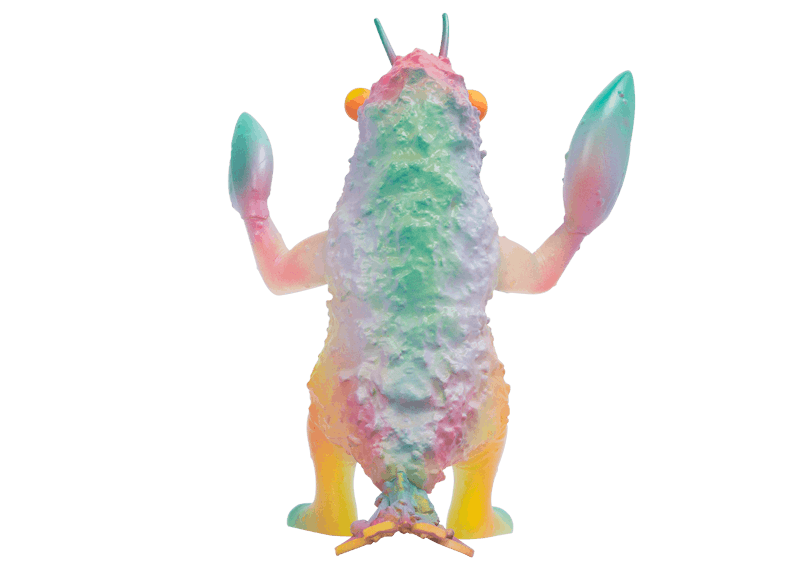 Super Kaiju Corps Mighty Jaxx Tempura-San (Radioactive) Figure