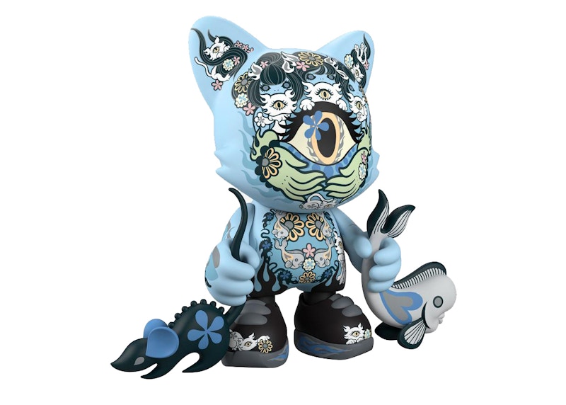 Superplastic Azure Ailurophile Superjanky by Junko Mizuno Figure