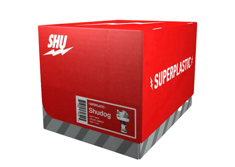 Superplastic Shudog "Cement" Figure