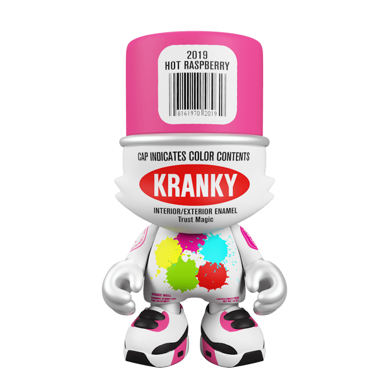 Superplastic SuperKranky by Sket One Figure Hot Raspberry