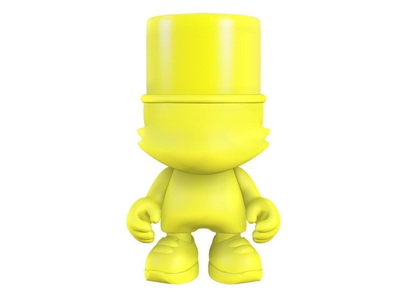 Superplastic Yellow Uberkranky Figure