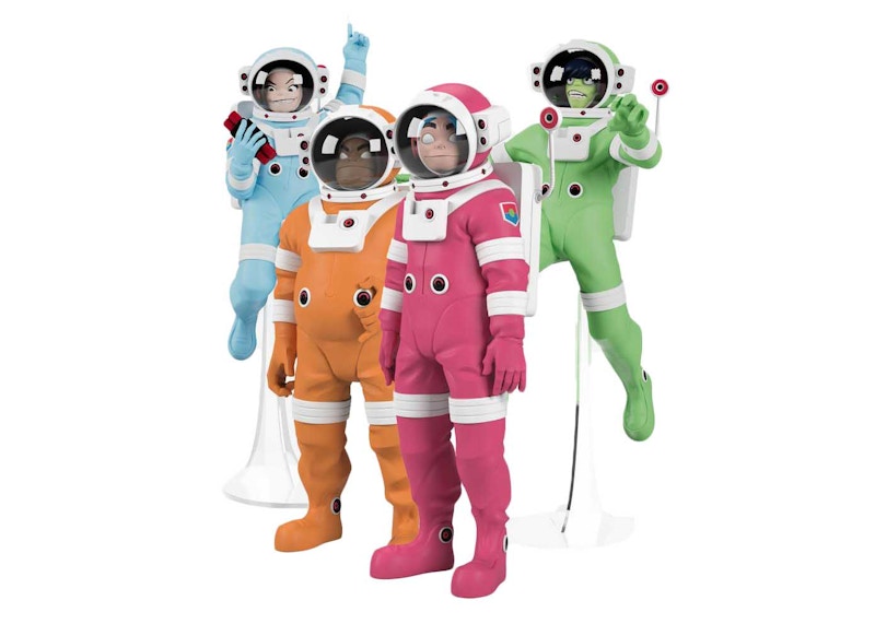 Superplastic x Gorillaz Spacesuit Set Figures