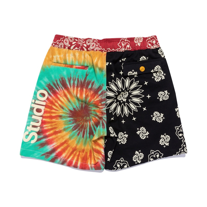 Supervsn NU America Shorts Black/Tie Dye
