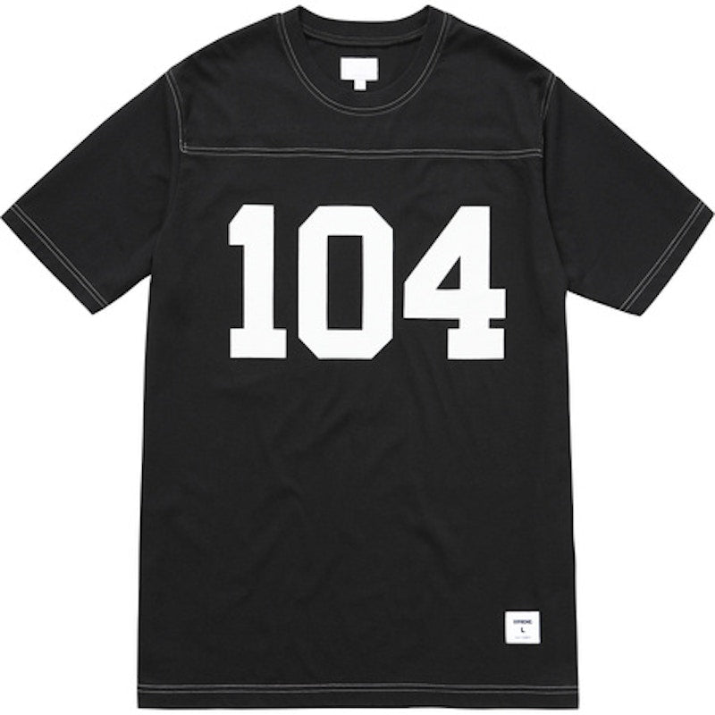 Supreme 104 Football Top Black