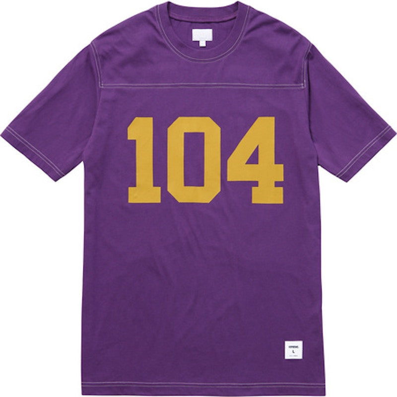 Supreme 104 Football Top Purple