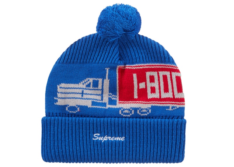 Supreme 18-Wheeler Beanie Blue