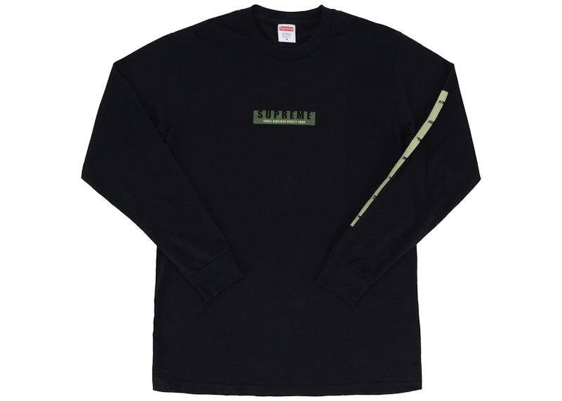 Supreme 1994 LS Tee Black