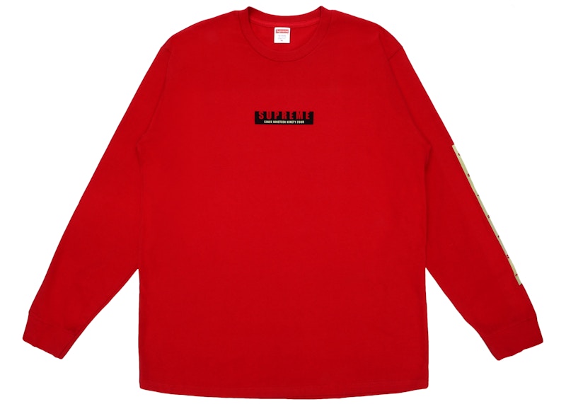 Supreme 1994 LS Tee Red